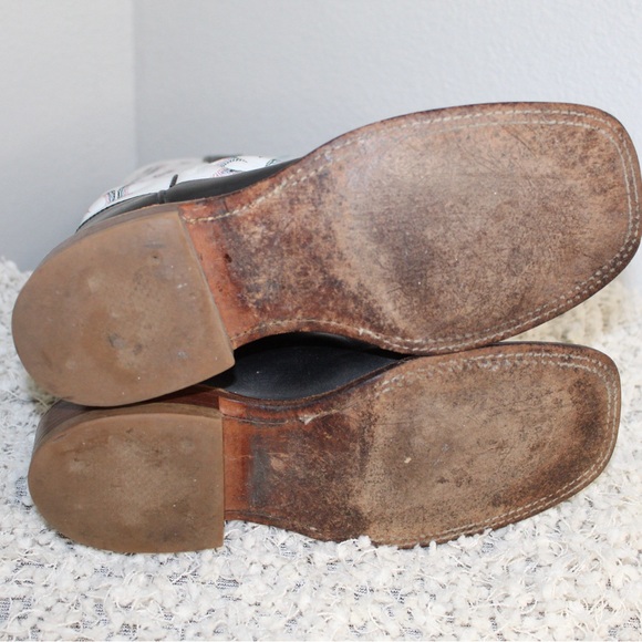 Justin Black Bent Rail boots - Picture 3 of 4